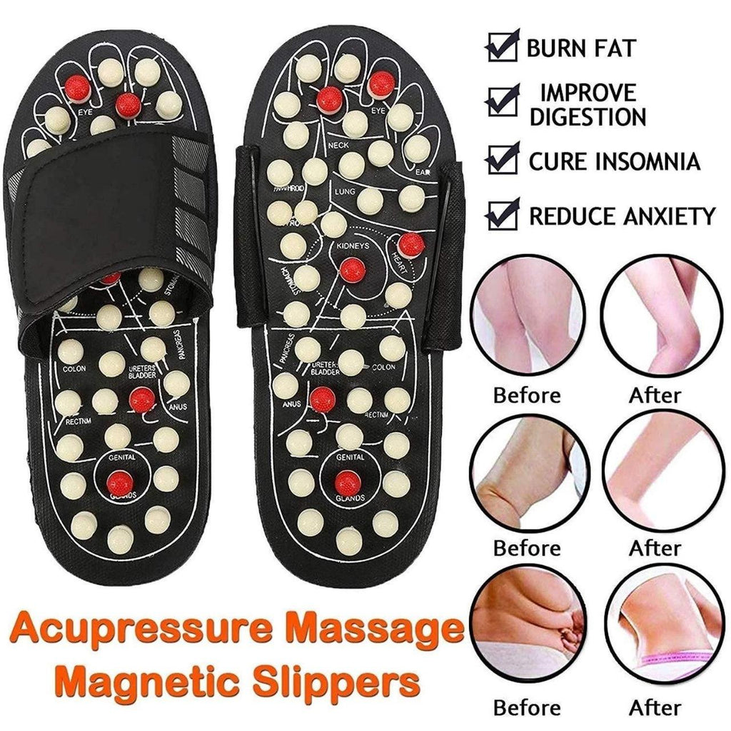 Metronova AcuFlex™ Therapy Slippers | Full Body Blood Circulation & Digestion | Men and Women
