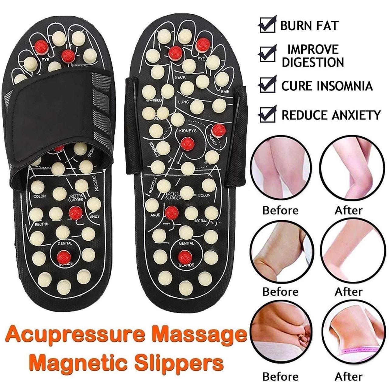 Metronova AcuFlex™ Therapy Slippers | Full Body Blood Circulation & Digestion | Men and Women