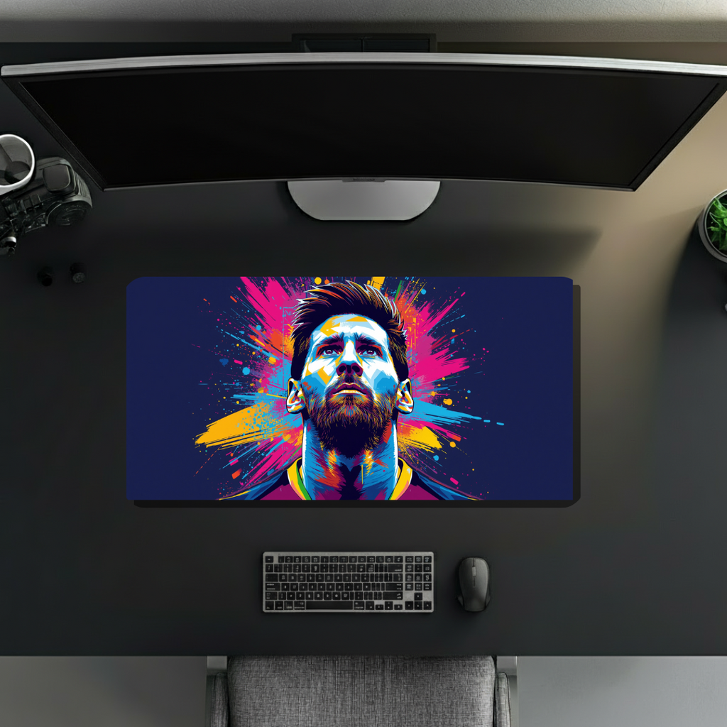 Messi | Desk Mat | Mouse Pad