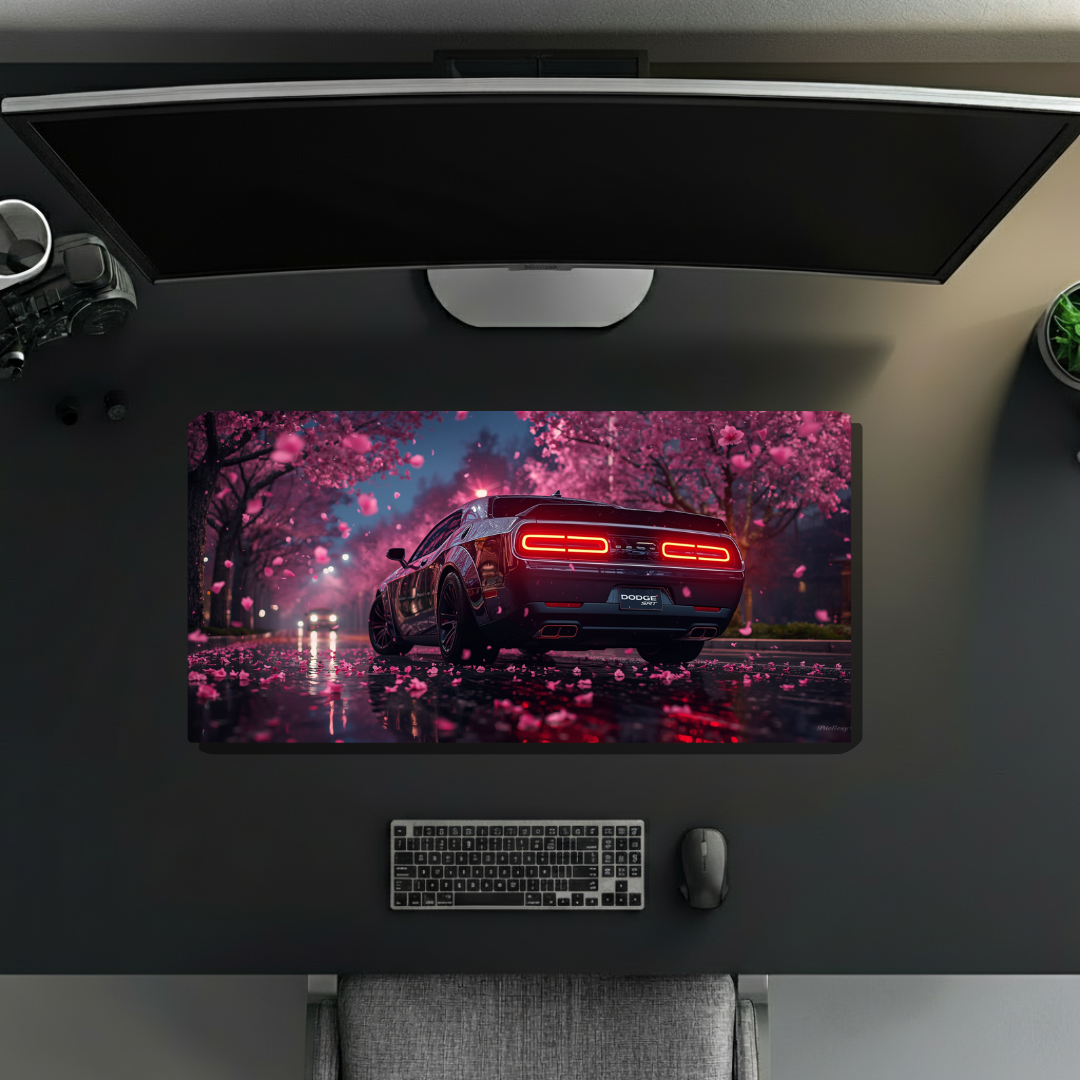 Dodge Challenger SRT muscle car | Desk Mat | Gaming Pad