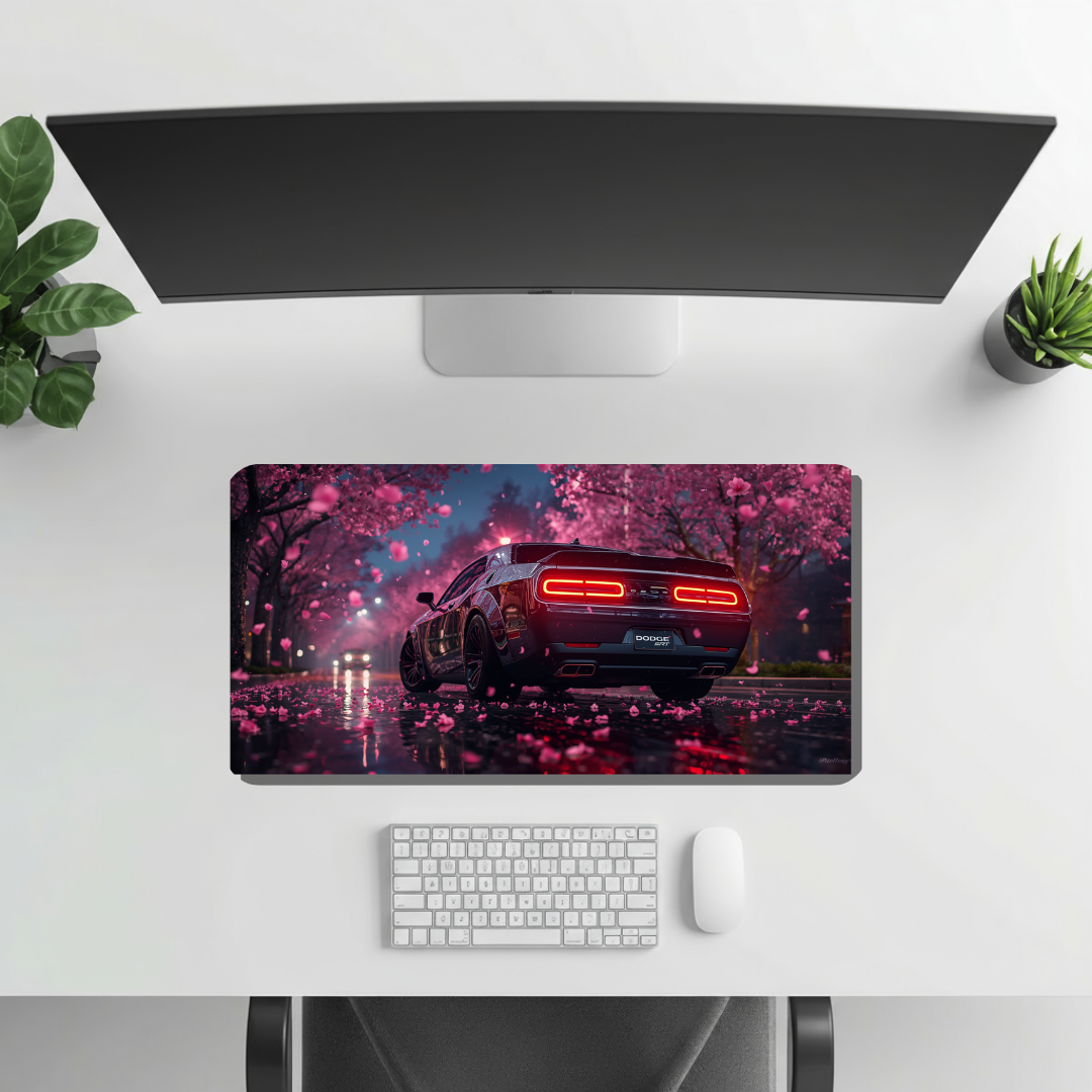 Dodge Challenger SRT muscle car | Desk Mat | Gaming Pad