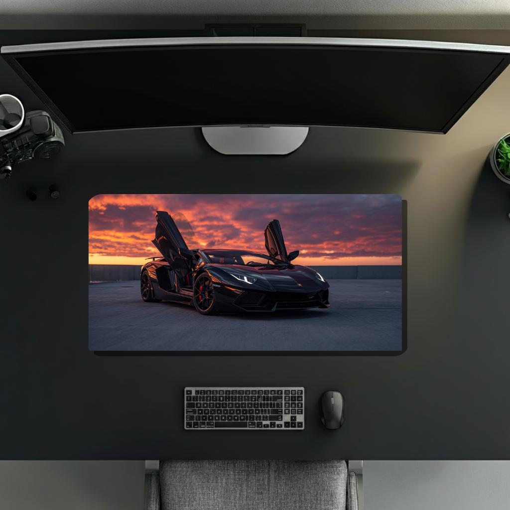 Lamborghini Aventador | Desk Mat | Mouse Pad