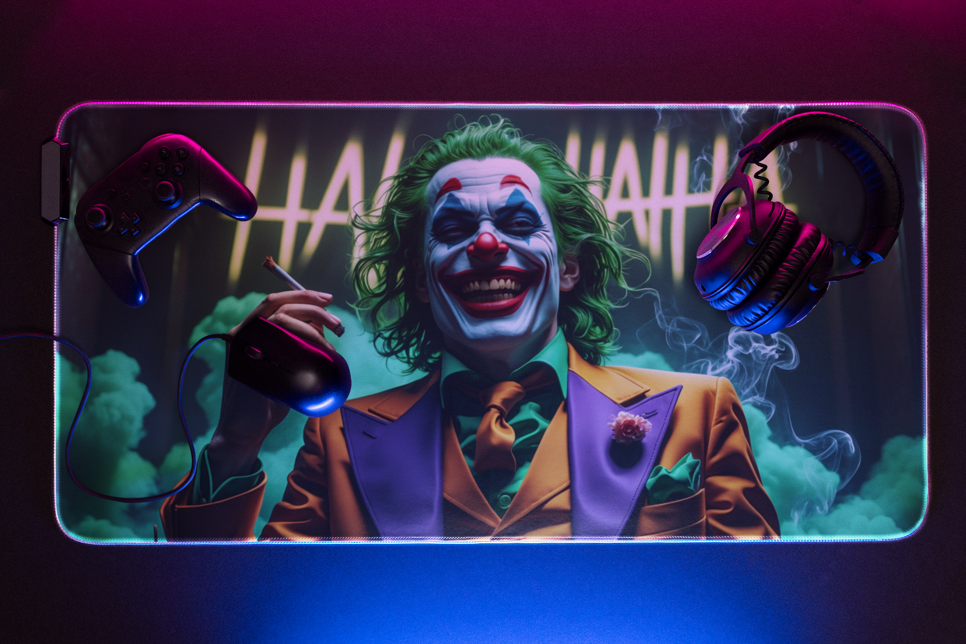 Joker Joaquin Phoenix | Desk Mat | Gaming Pad