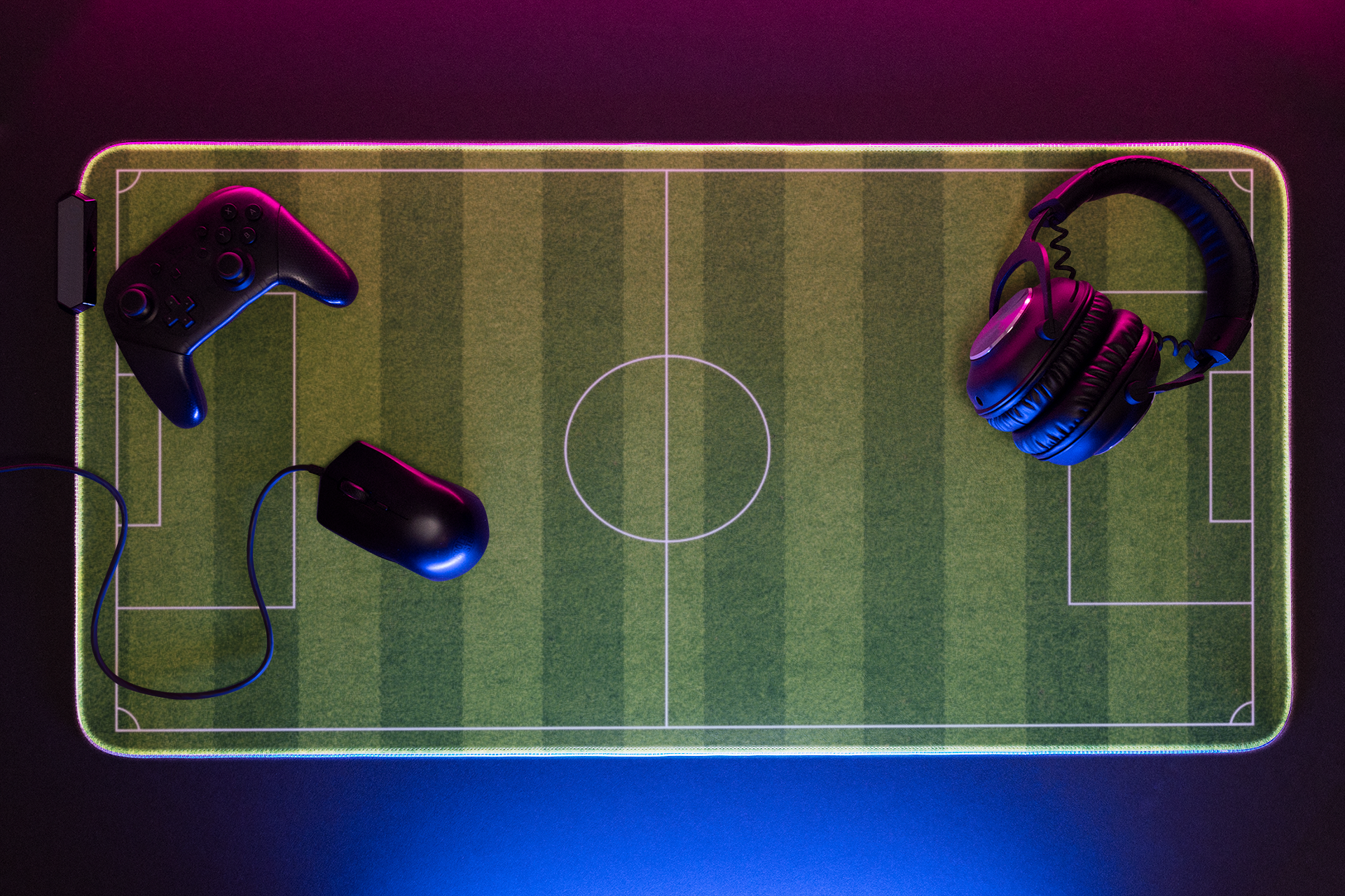 Football Ground | Desk Mat | Gaming Pad