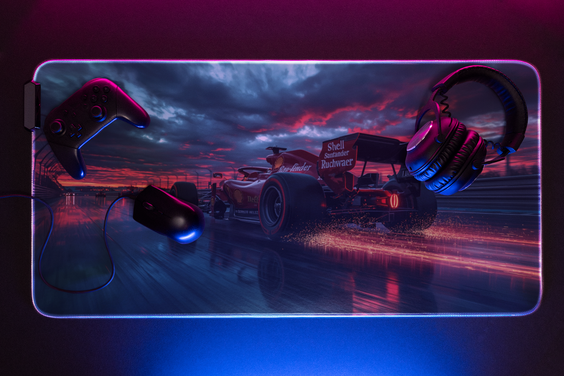 Ferrari Formula 1 car | Desk Mat | Gaming Pad