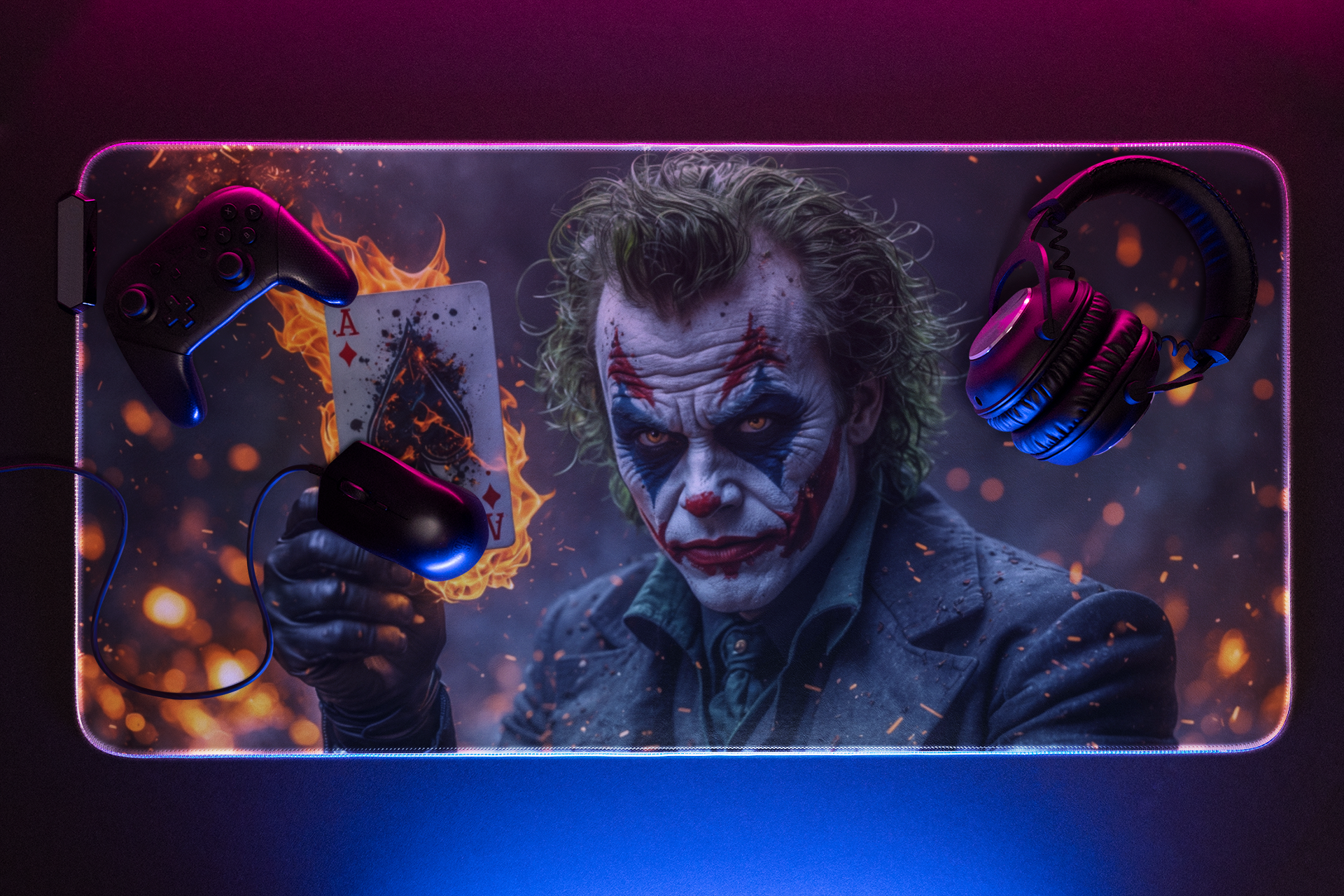 Joker | Desk Mat | Mouse Pad