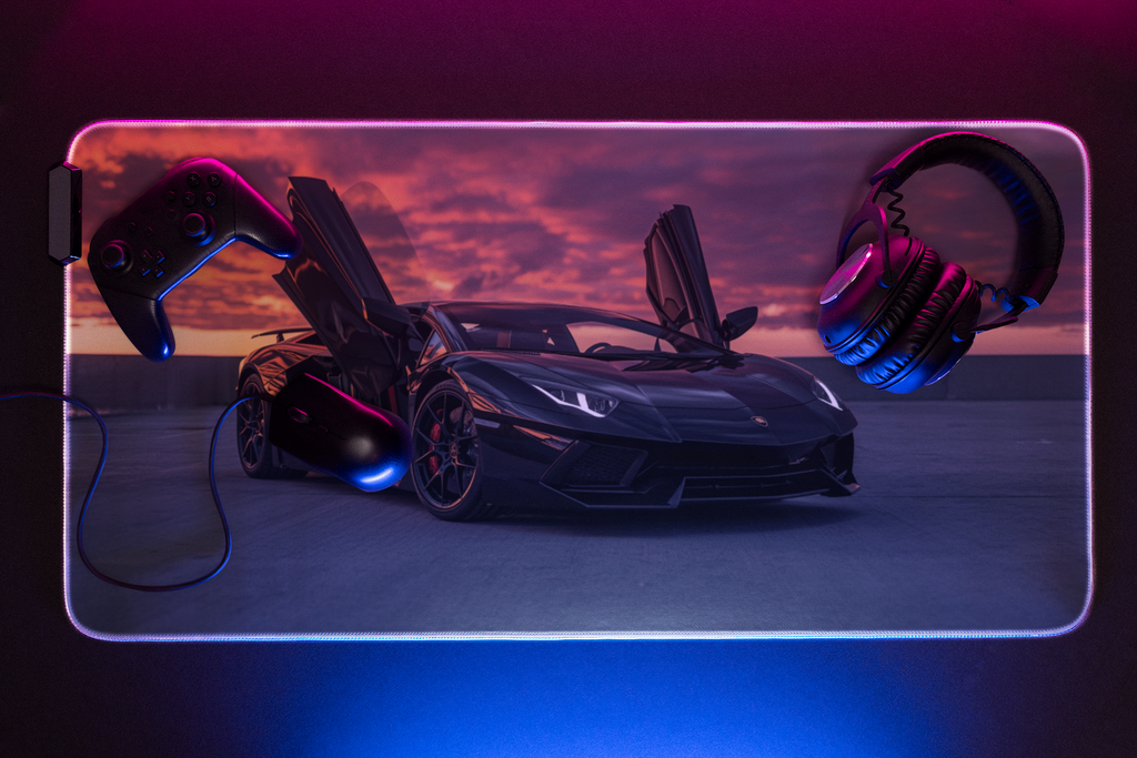 Lamborghini Aventador | Desk Mat | Mouse Pad